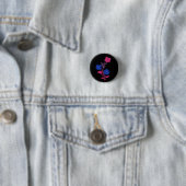 Badge Rond 2,50 Cm Drapeau Bisexuel subtil (En situation)