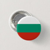 Badge Rond 2,50 Cm Drapeau Bulgarie (Devant & derrière)