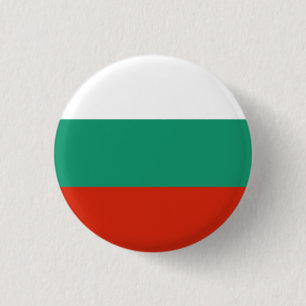 Badge Rond 2,50 Cm Drapeau Bulgarie tricolore