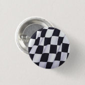 Badge Rond 2,50 Cm Drapeau Checkered (Devant & derrière)