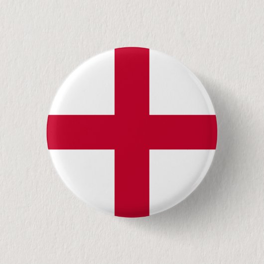 Badge Rond 2,50 Cm Drapeau d'Angleterre (Devant)