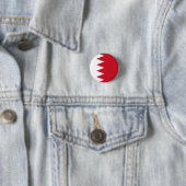 Badge Rond 2,50 Cm Drapeau de Bahreïn (En situation)