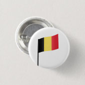 Badge Rond 2,50 Cm Drapeau de Belgique (Devant & derrière)