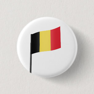 Badge Rond 2,50 Cm Drapeau de Belgique