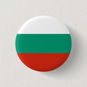 Badge Rond 2,50 Cm Drapeau de Bulgarie