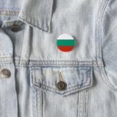 Badge Rond 2,50 Cm Drapeau de Bulgarie (En situation)