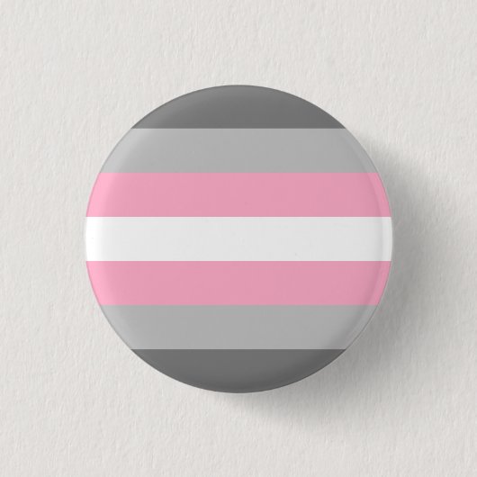 Badge Rond 2,50 Cm Drapeau de démi LGBT (Devant)