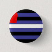 Badge Rond 2,50 Cm Drapeau de fierté cuir (Devant)