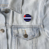 Badge Rond 2,50 Cm Drapeau de fierté cuir (En situation)