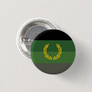 Badge Rond 2,50 Cm Drapeau de fierté de l'uniforme militaire