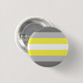 Badge Rond 2,50 Cm Drapeau de fierté demigender (Devant & derrière)