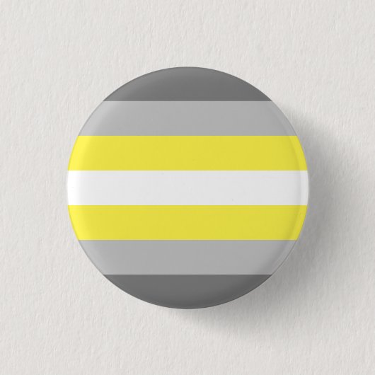 Badge Rond 2,50 Cm Drapeau de fierté demigender (Devant)
