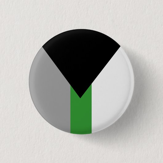 Badge Rond 2,50 Cm Drapeau de fierté demiromantique (Devant)