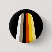 Badge Rond 2,50 Cm Drapeau de fierté des cheveux longs (Devant)