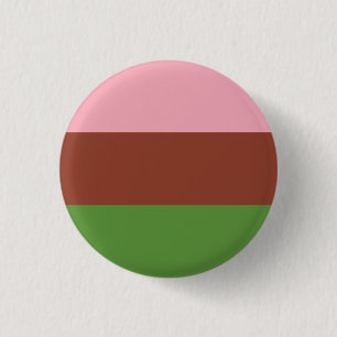 Badge Rond 2,50 Cm Drapeau de fierté gynosexuelle