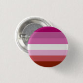 Badge Rond 2,50 Cm Drapeau de fierté lesbienne (Devant & derrière)