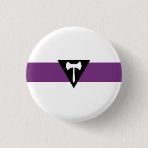 Badge Rond 2,50 Cm Drapeau de fierté lesbienne