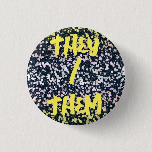 Badge Rond 2,50 Cm Drapeau de fierté Pangender Boho Rétro Mignon Exce (Devant)