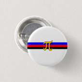 Badge Rond 2,50 Cm Drapeau de fierté polyamoureuse (Devant & derrière)