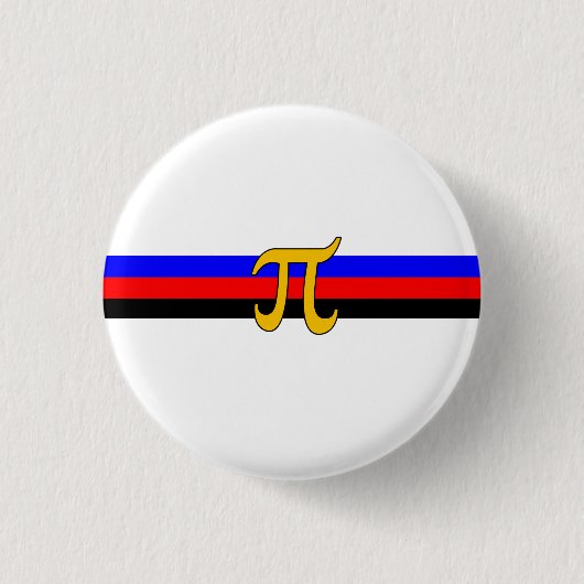 Badge Rond 2,50 Cm Drapeau de fierté polyamoureuse (Devant)