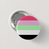 Badge Rond 2,50 Cm Drapeau de fierté récipromantique (Devant & derrière)