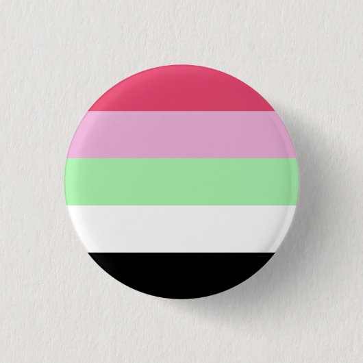 Badge Rond 2,50 Cm Drapeau de fierté récipromantique (Devant)