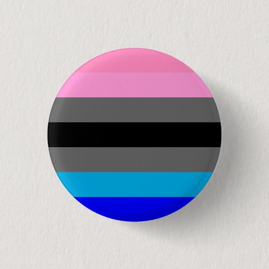 Badge Rond 2,50 Cm Drapeau de la fierté Ambonec (Devant)