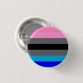 Badge Rond 2,50 Cm Drapeau de la fierté ambonienne (Devant & derrière)