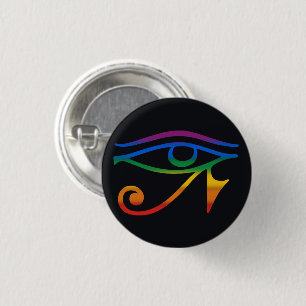 Badge Rond 2,50 Cm Drapeau de la fierté gay goth