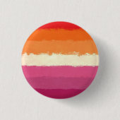 Badge Rond 2,50 Cm Drapeau de la fierté lesbienne (Devant)