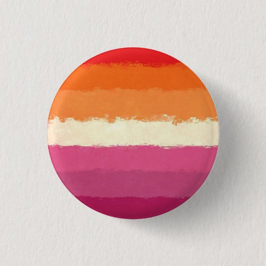 Badge Rond 2,50 Cm Drapeau de la fierté lesbienne (Devant)