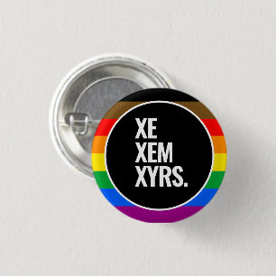 Badge Rond 2,50 Cm Drapeau de la fierté LGBTQ+ de Philadelphie (QPOC)