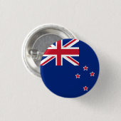 Badge Rond 2,50 Cm Drapeau de la Nouvelle-Zélande (Devant & derrière)