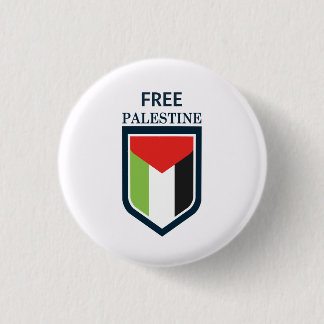 Badge Rond 2,50 Cm Drapeau de la Palestine