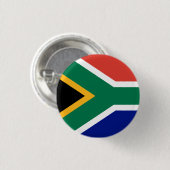 Badge Rond 2,50 Cm Drapeau de l'Afrique du Sud (Devant & derrière)