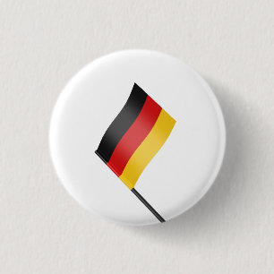 Badge Rond 2,50 Cm Drapeau de l'Allemagne