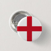 Badge Rond 2,50 Cm Drapeau de l'Angleterre exact (Devant & derrière)