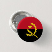 Badge Rond 2,50 Cm Drapeau de l'Angola (Devant & derrière)
