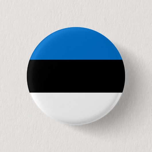 Badge Rond 2,50 Cm Drapeau de l'Estonie (Devant)