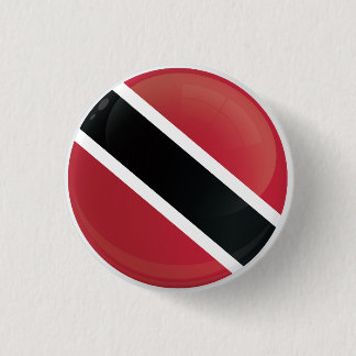 Badge Rond 2,50 Cm Drapeau de l'icône ronde de Trinité-et-Tobago