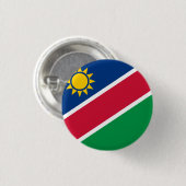 Badge Rond 2,50 Cm Drapeau de Namibie (Devant & derrière)