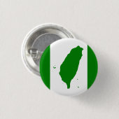 Badge Rond 2,50 Cm Drapeau de Taïwan (Devant & derrière)
