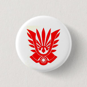 Badge Rond 2,50 Cm Drapeau de Tatenokai, Yukio Mishima