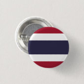Badge Rond 2,50 Cm Drapeau de Thaïlande (Devant & derrière)