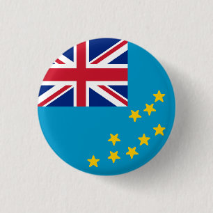 Badge Rond 2,50 Cm Drapeau de Tuvalu