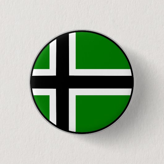 Badge Rond 2,50 Cm Drapeau de Vinland (Devant)