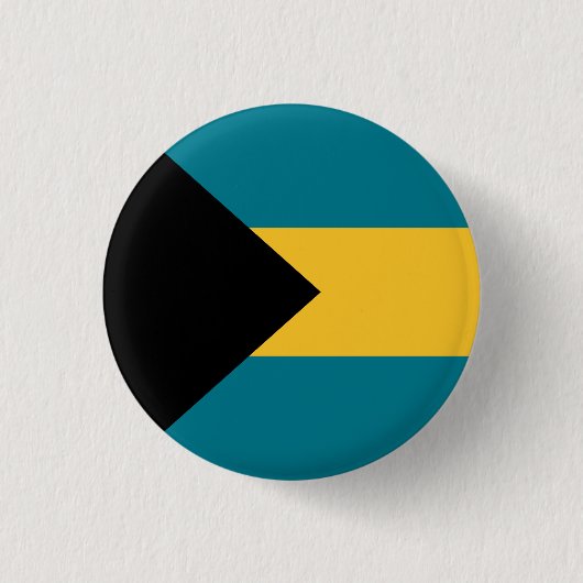 Badge Rond 2,50 Cm Drapeau des Bahamas (Devant)