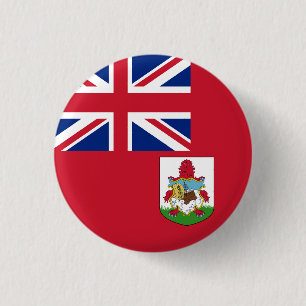 Badge Rond 2,50 Cm Drapeau des Bermudes