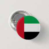 Badge Rond 2,50 Cm Drapeau des Émirats arabes unis (Devant & derrière)