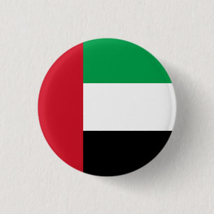 Badge Rond 2,50 Cm Drapeau des Émirats arabes unis